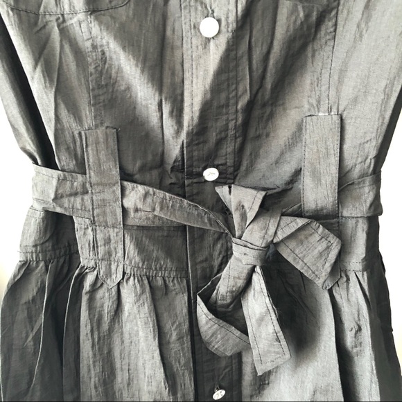 Outfitters Black Long Sleeve Dress Crystal Buttons - Picture 5 of 10